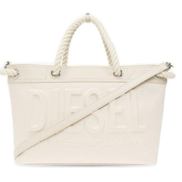 NEW DIESEL Rope Logo-Embossed Tote Bag - Picture 11 of 15